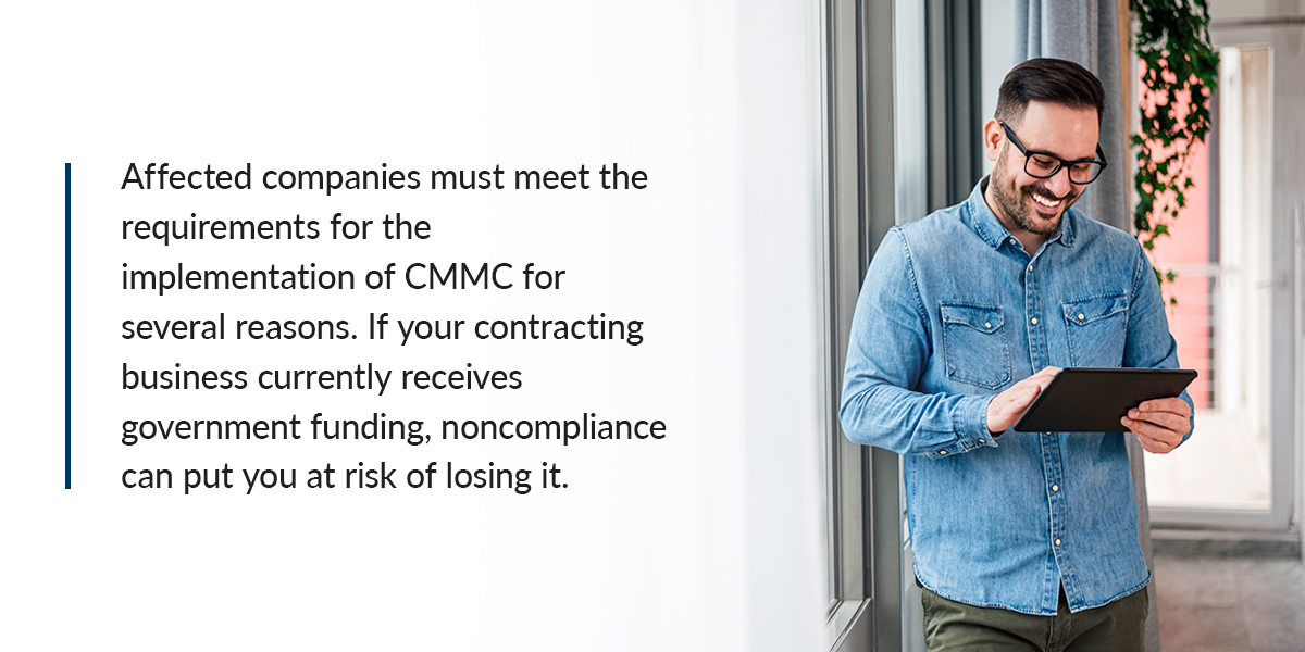 Why does my business need CMMC compliance