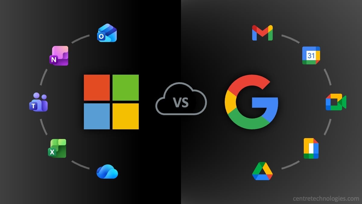 Comparing Microsoft 365 and Google Workspace