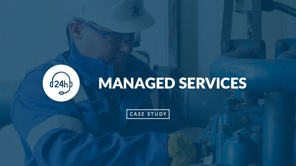 Energy Customer Case Study on Secure Managed Services IT Support