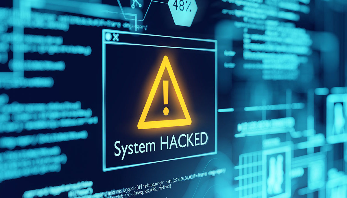 Cybersecurity alerting IT systems hacking